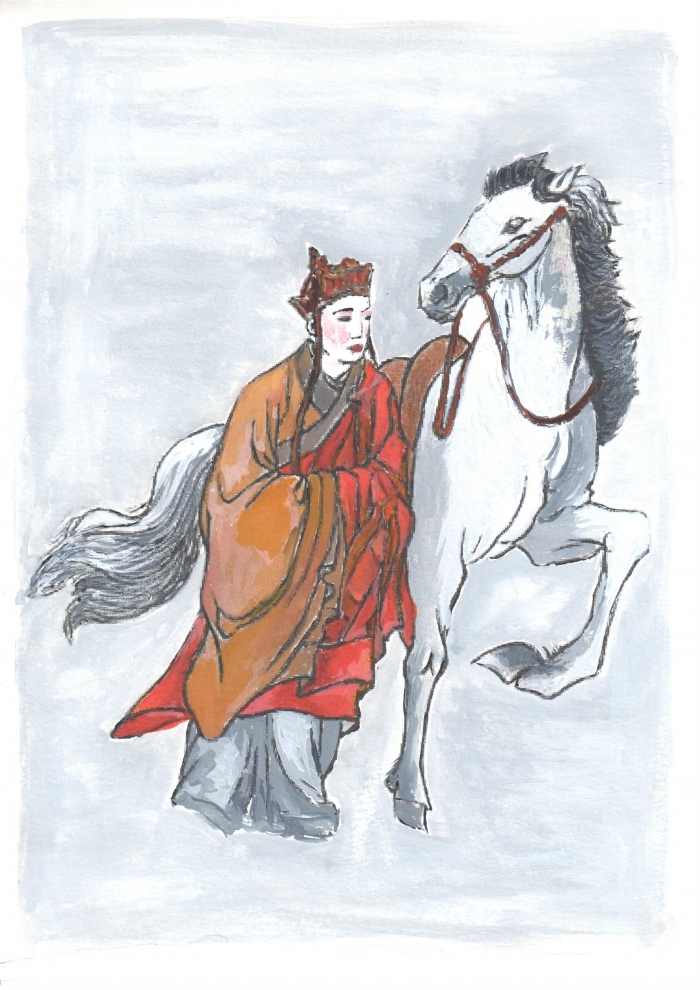 Călugarul Tang, personajul principal din legenda chineză clasică "Călătorie spre Vest"
